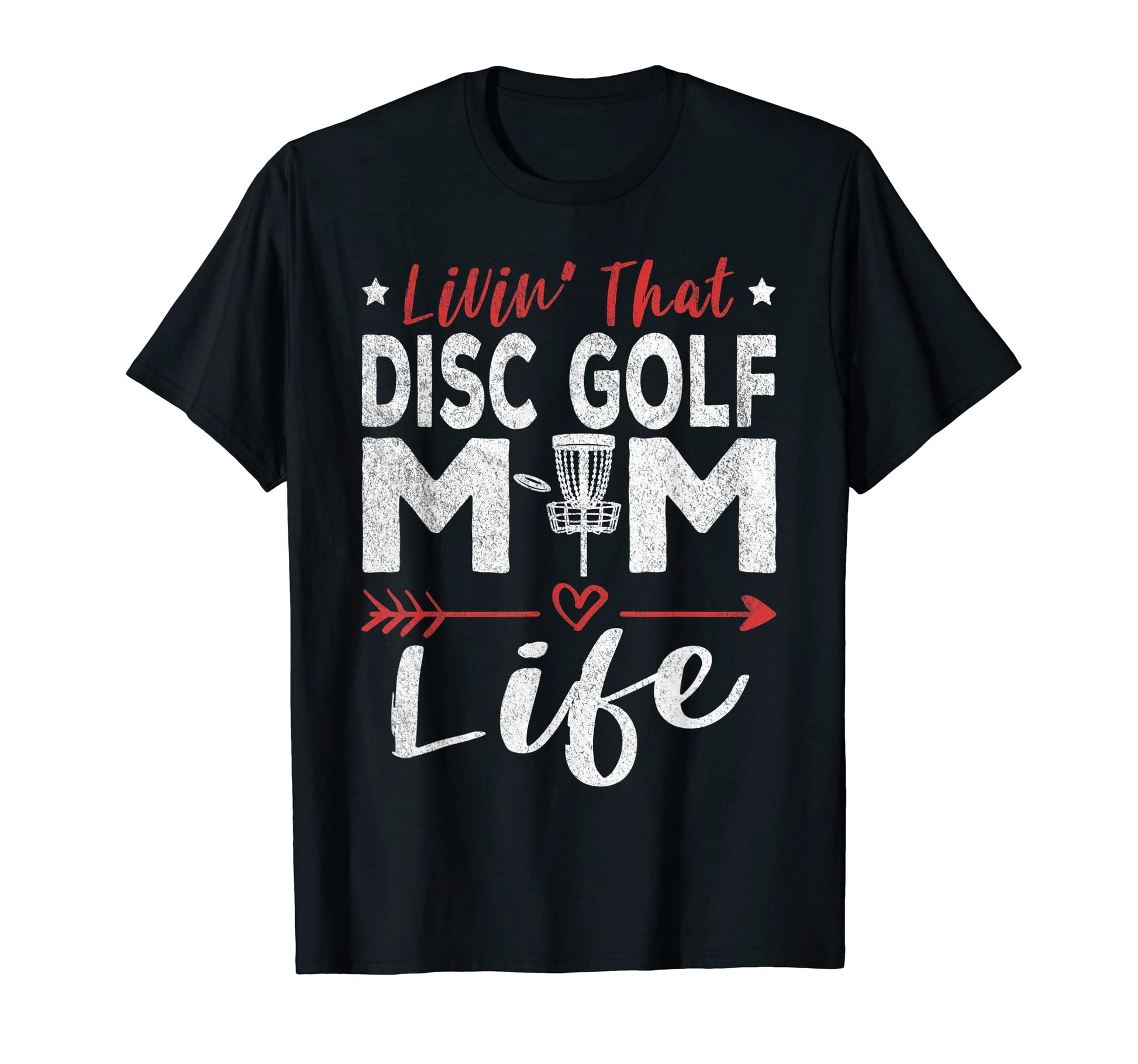 Funny Disc Golf Mom Disc Golf T-Shirt - Fun Novelty Design for Adults - T-Shirt, Sweatshirt, Hoodie