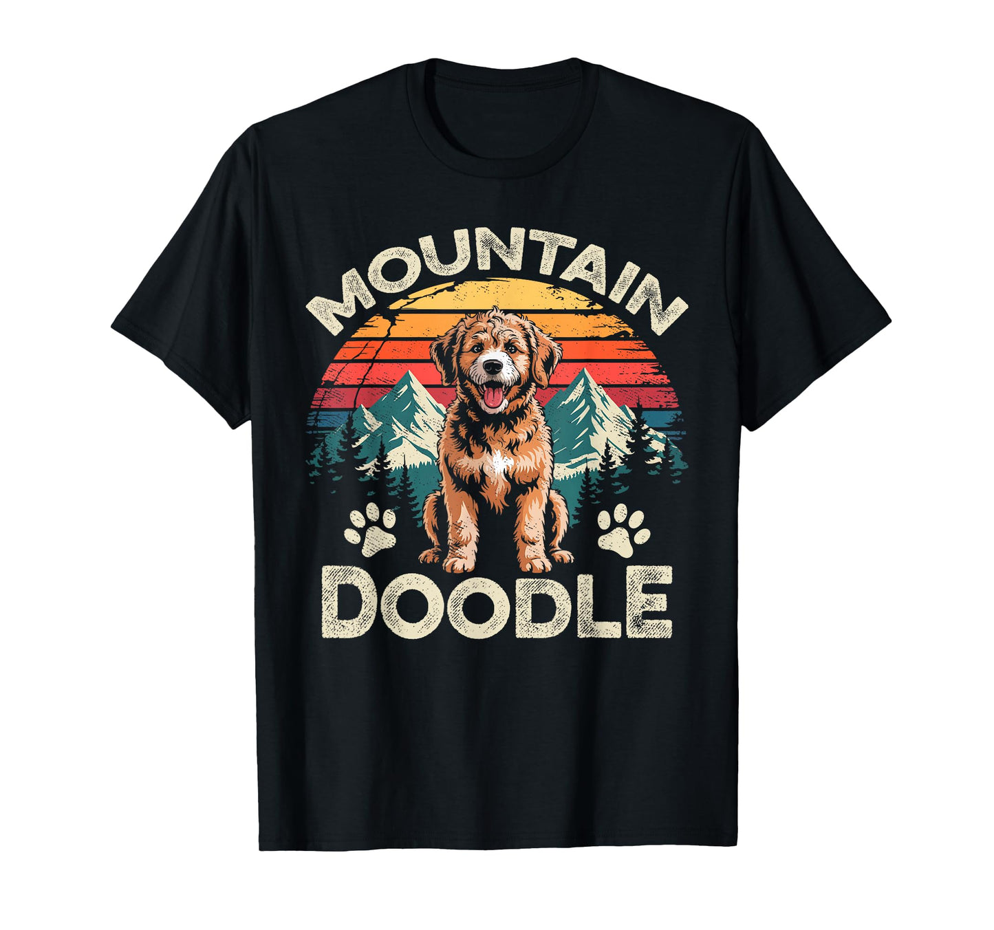 Mountain Doodle Dog Lovers Outdoor T-Shirt - Unique Graphic Men Women - T-Shirt, Sweatshirt, Hoodie