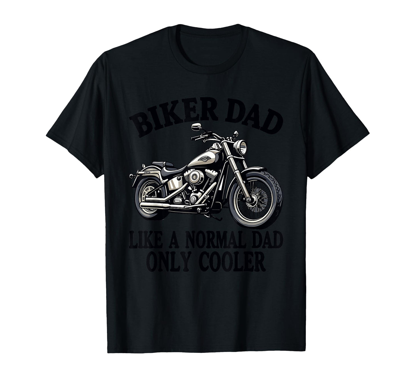 Father Rider Biker Dad Fathers Day Biker T-Shirt - Graphic Print Unisex - T-Shirt, Sweatshirt, Hoodie