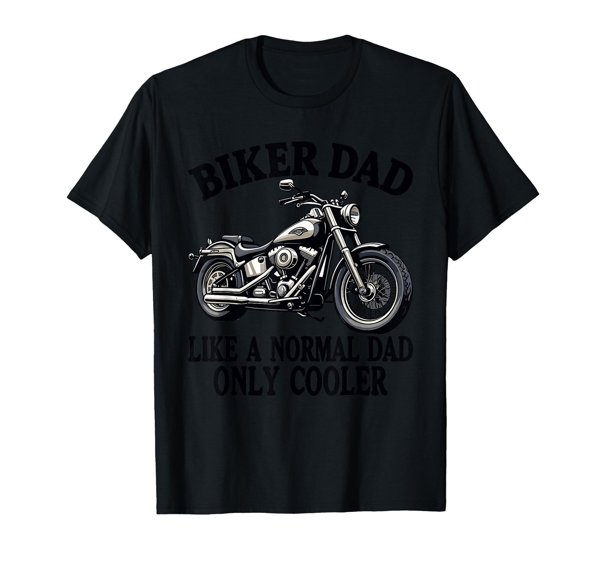 Father Rider Biker Dad Fathers Day Biker T-Shirt - Graphic Print Unisex - T-Shirt, Sweatshirt, Hoodie