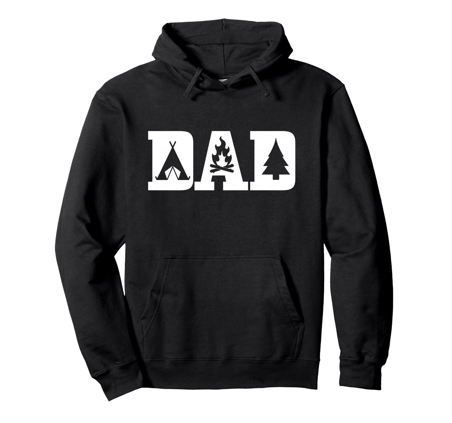 Camping Dad Fathers Day Outdoor Hoodie - Casual Everyday Wear Unisex - T-Shirt, Sweatshirt, Hoodie