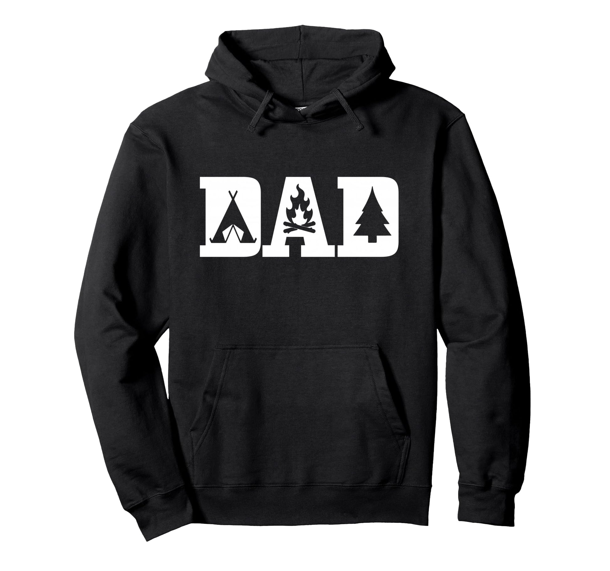 Camping Dad Fathers Day Outdoor Hoodie - Casual Everyday Wear Unisex - T-Shirt, Sweatshirt, Hoodie