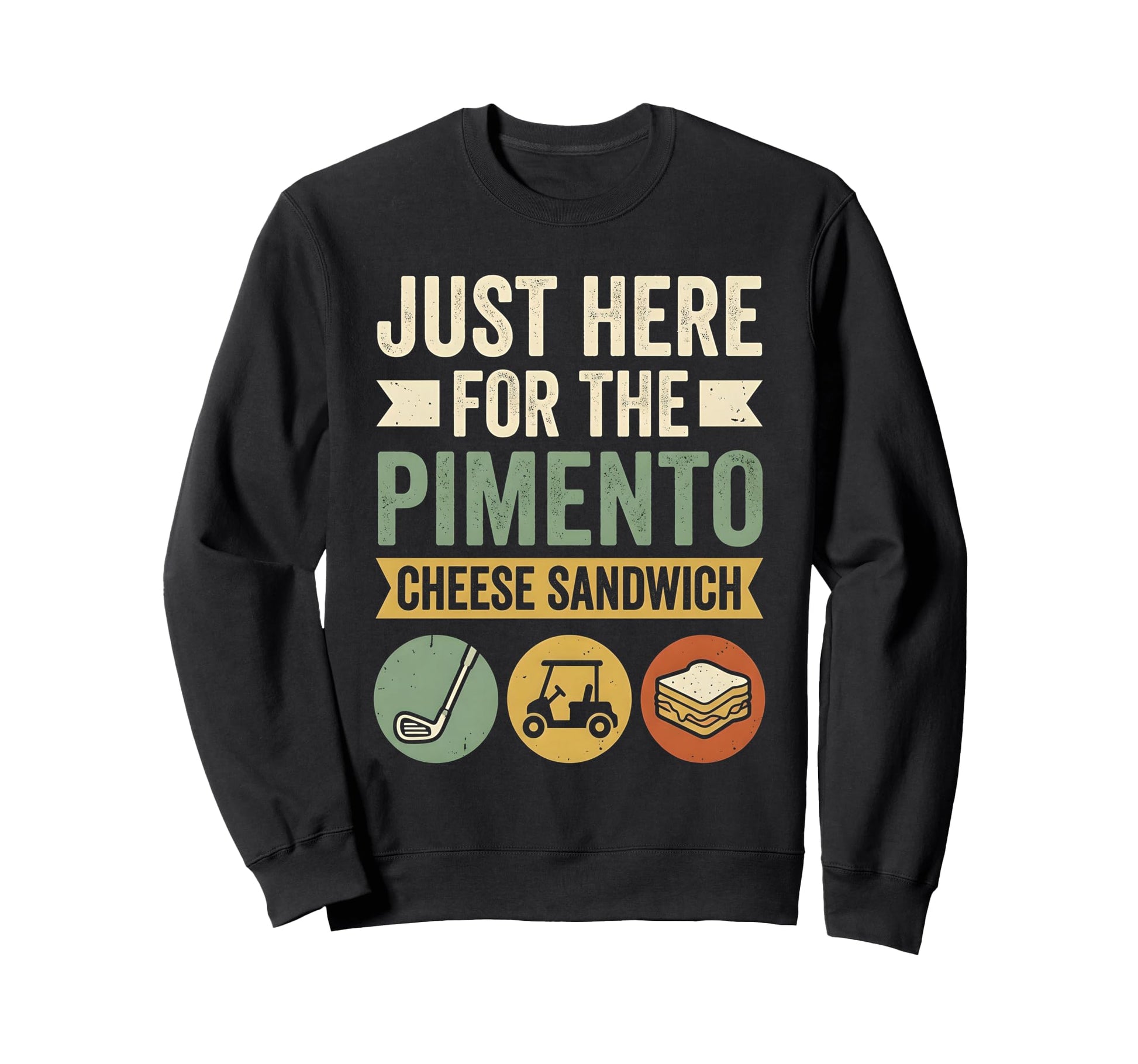 Pimento Cheese Sandwich Golf Sweatshirt - Aesthetic Graphic Unisex - T-Shirt, Sweatshirt, Hoodie