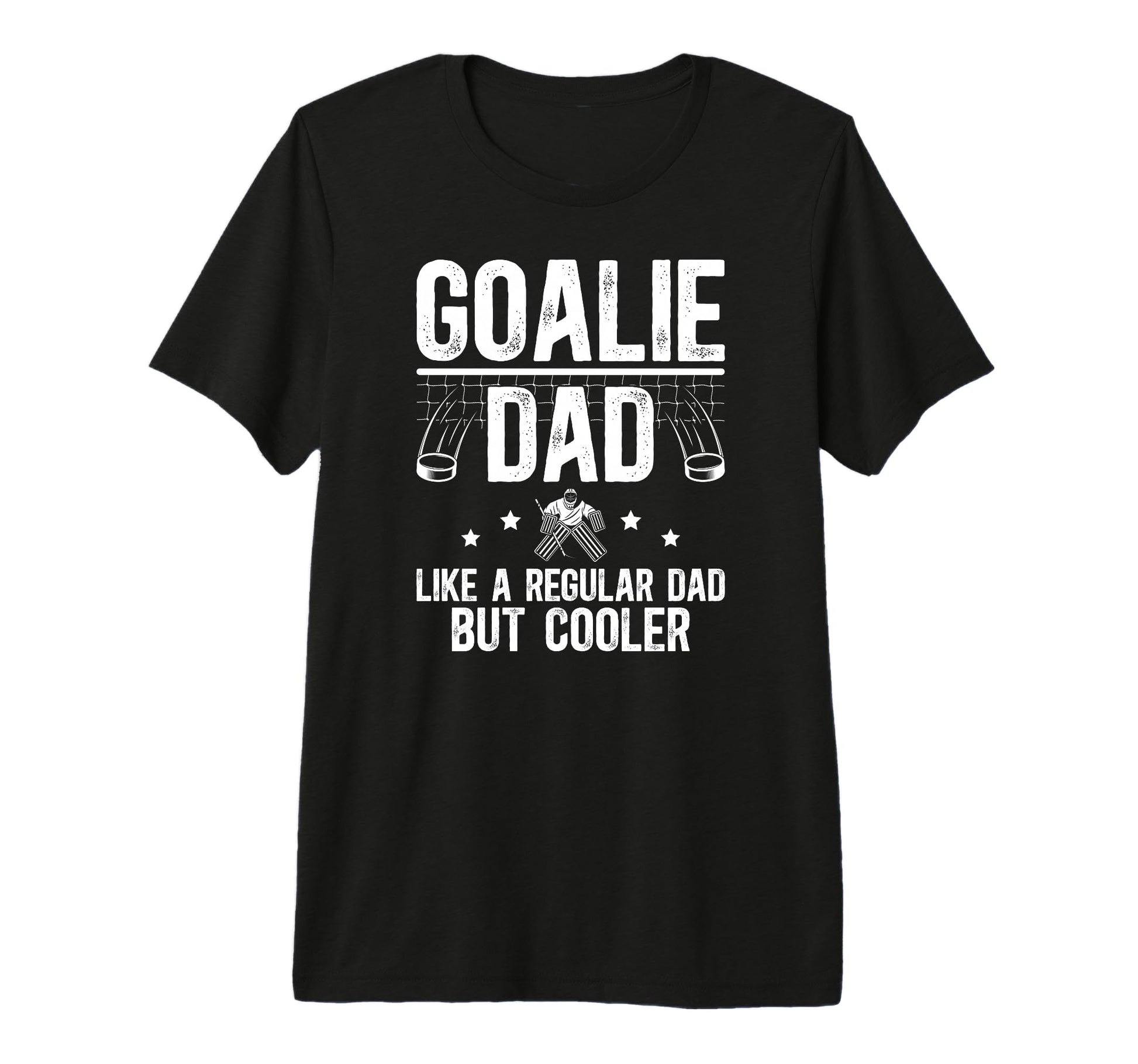Mens Hockey Goalie Dad Definition Dad T-Shirt - Custom Art Print Men Women - T-Shirt, Sweatshirt, Hoodie