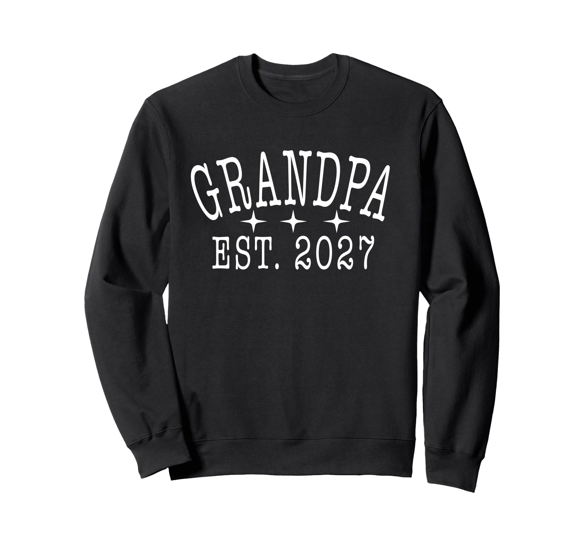 Grandpa Est 2027 Promoted To Soon Sweatshirt - Custom Art Print for Adults - T-Shirt, Sweatshirt, Hoodie