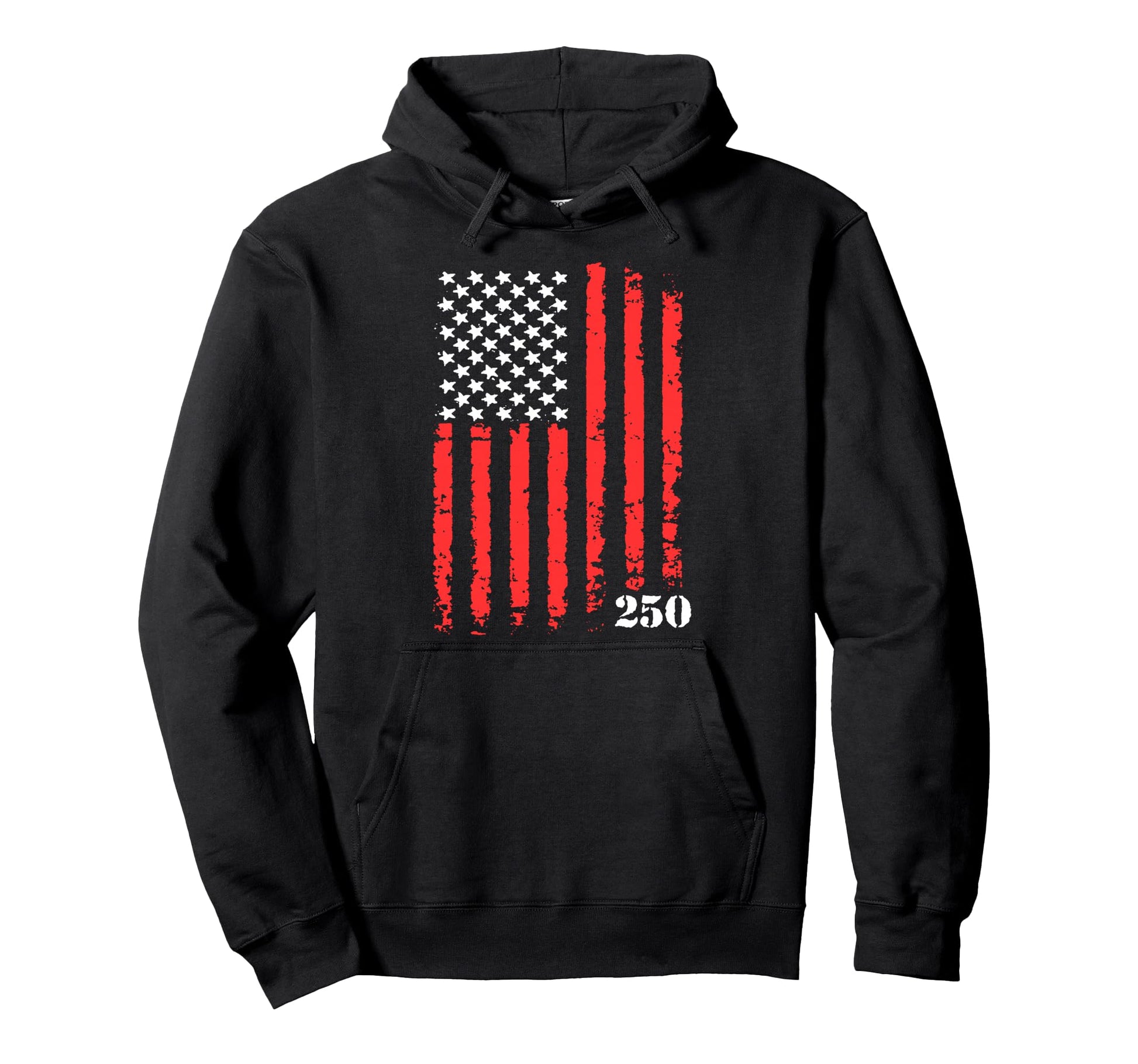 Usa Flag 250Th Anniversary America Hoodie - Custom Art Print Unisex - T-Shirt, Sweatshirt, Hoodie