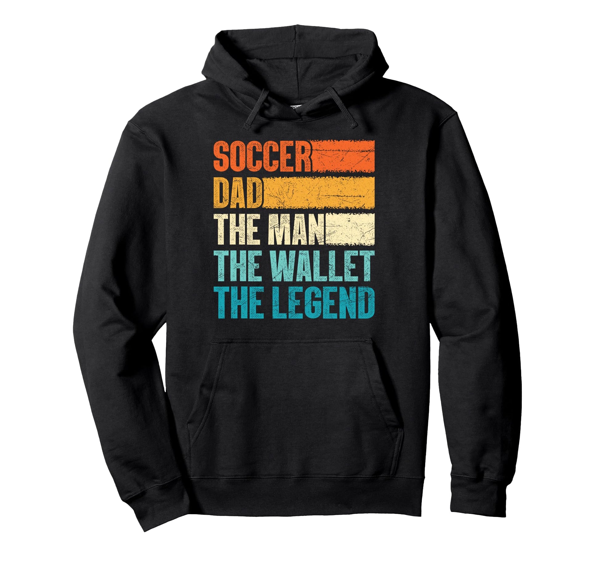Soccer Dad Wallet Legend Fathers Day Hoodie - Fun Novelty Design for Adults - T-Shirt, Sweatshirt, Hoodie