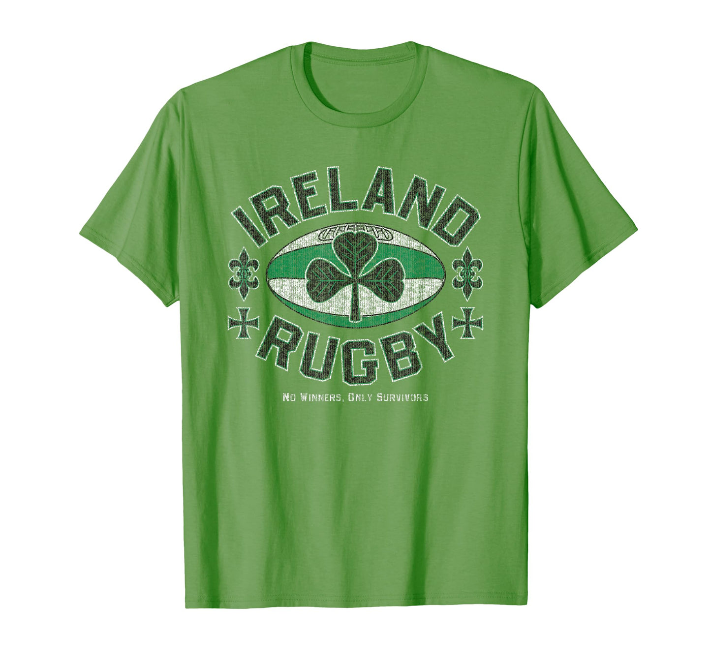 Ireland Rugby No Winners Only T-Shirt - Casual Everyday Wear Men Women - T-Shirt, Sweatshirt, Hoodie
