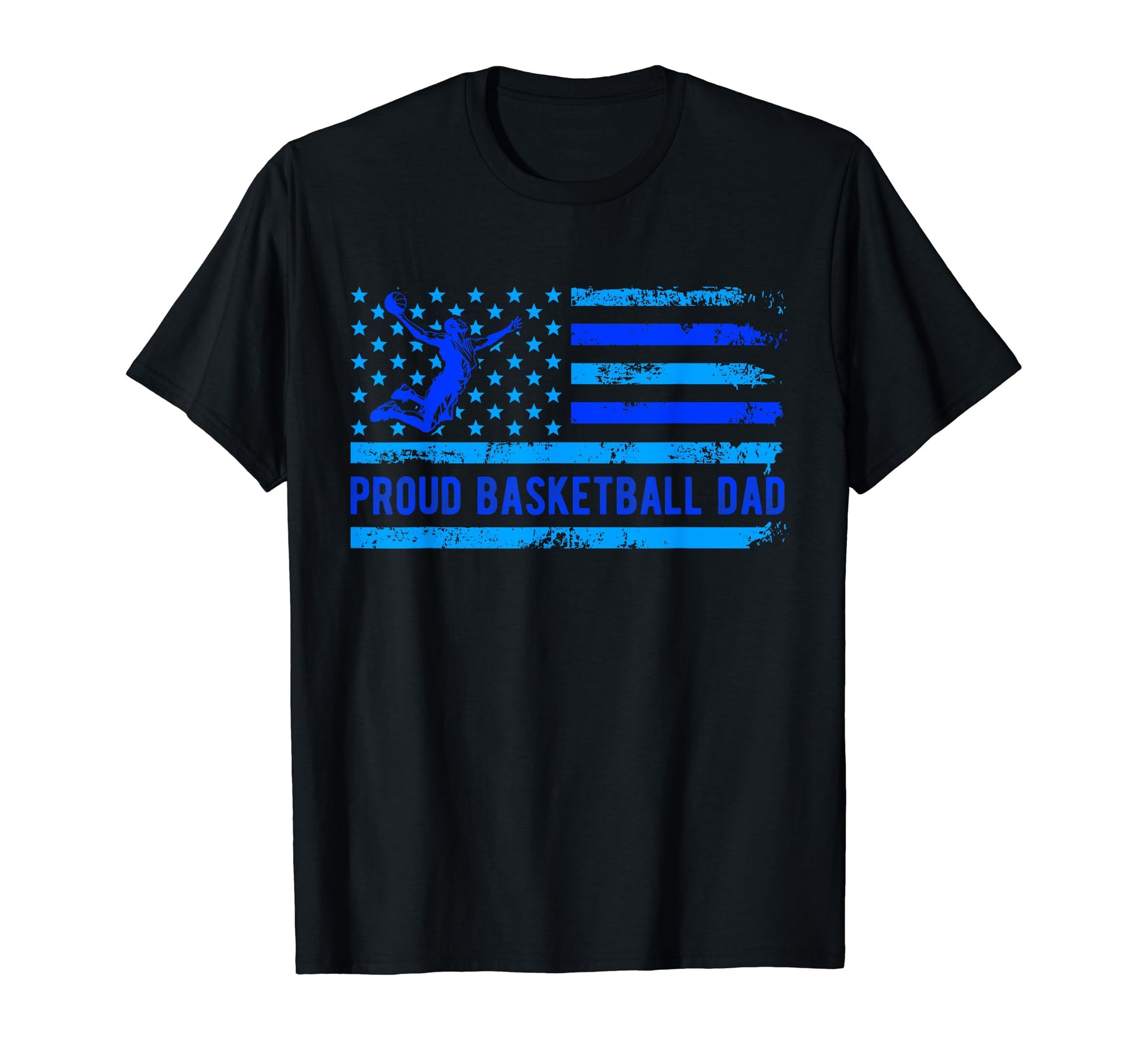 Proud Basketball Dad Family Team T-Shirt - Casual Everyday Wear Men Women - T-Shirt, Sweatshirt, Hoodie