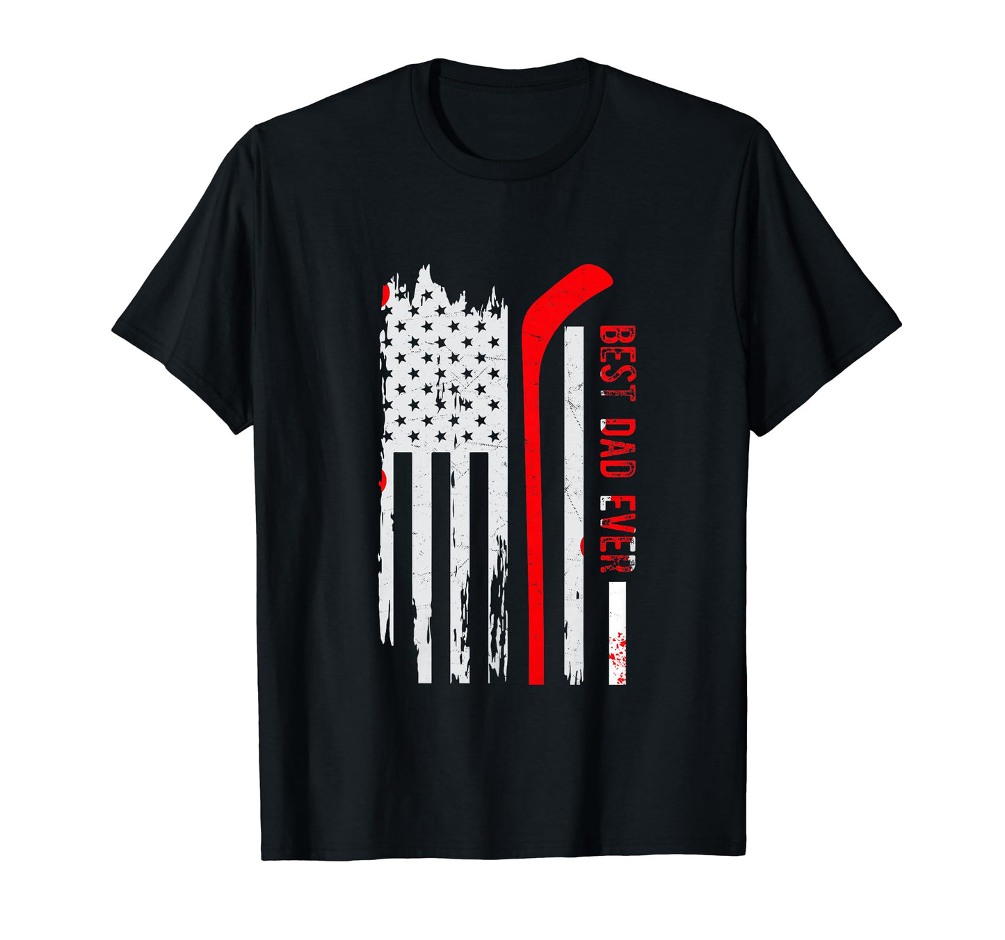 Best Dad Ever American Flag Funny T-Shirt - Unique Graphic for Adults - T-Shirt, Sweatshirt, Hoodie