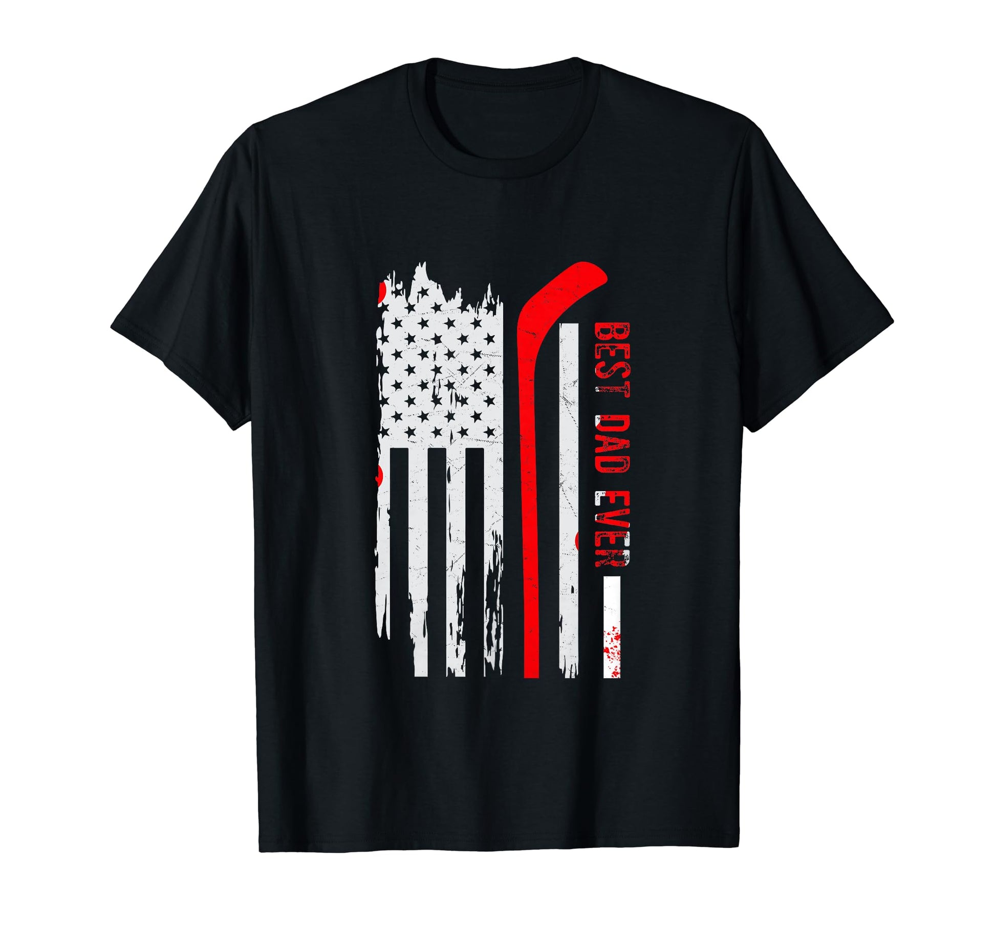 Best Dad Ever American Flag Funny T-Shirt - Unique Graphic for Adults - T-Shirt, Sweatshirt, Hoodie