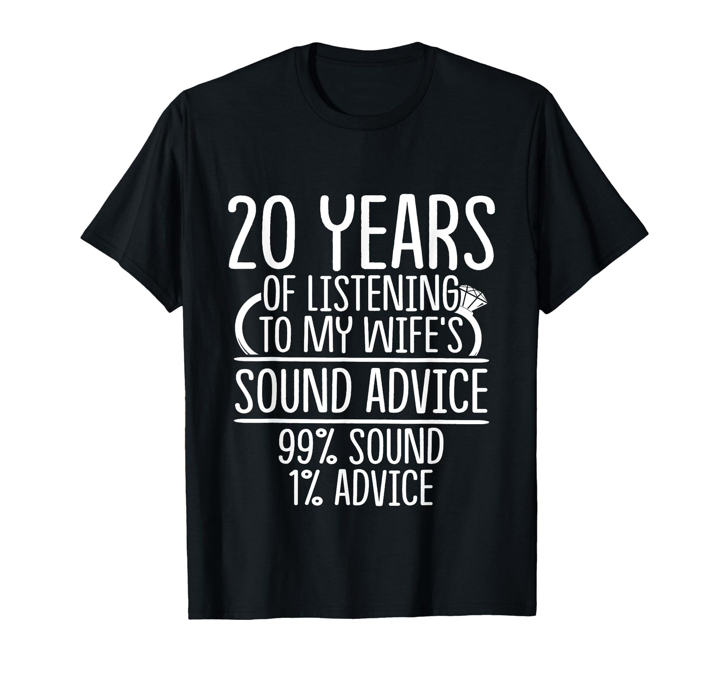20Th 20 Year Wedding Anniversary Gift T-Shirt - Novelty Apparel for Adults - T-Shirt, Sweatshirt, Hoodie