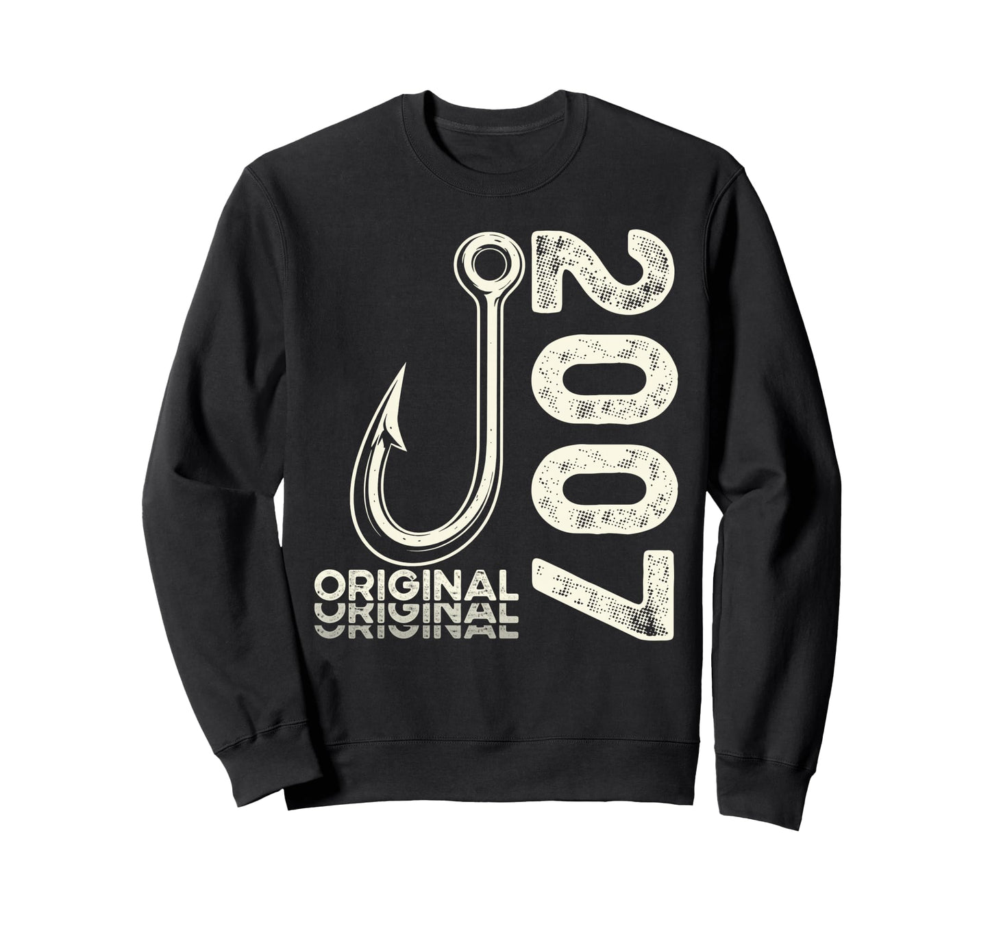 19Th Birthday Fishing Gift Original Sweatshirt - Trendy Graphic for Adults - T-Shirt, Sweatshirt, Hoodie