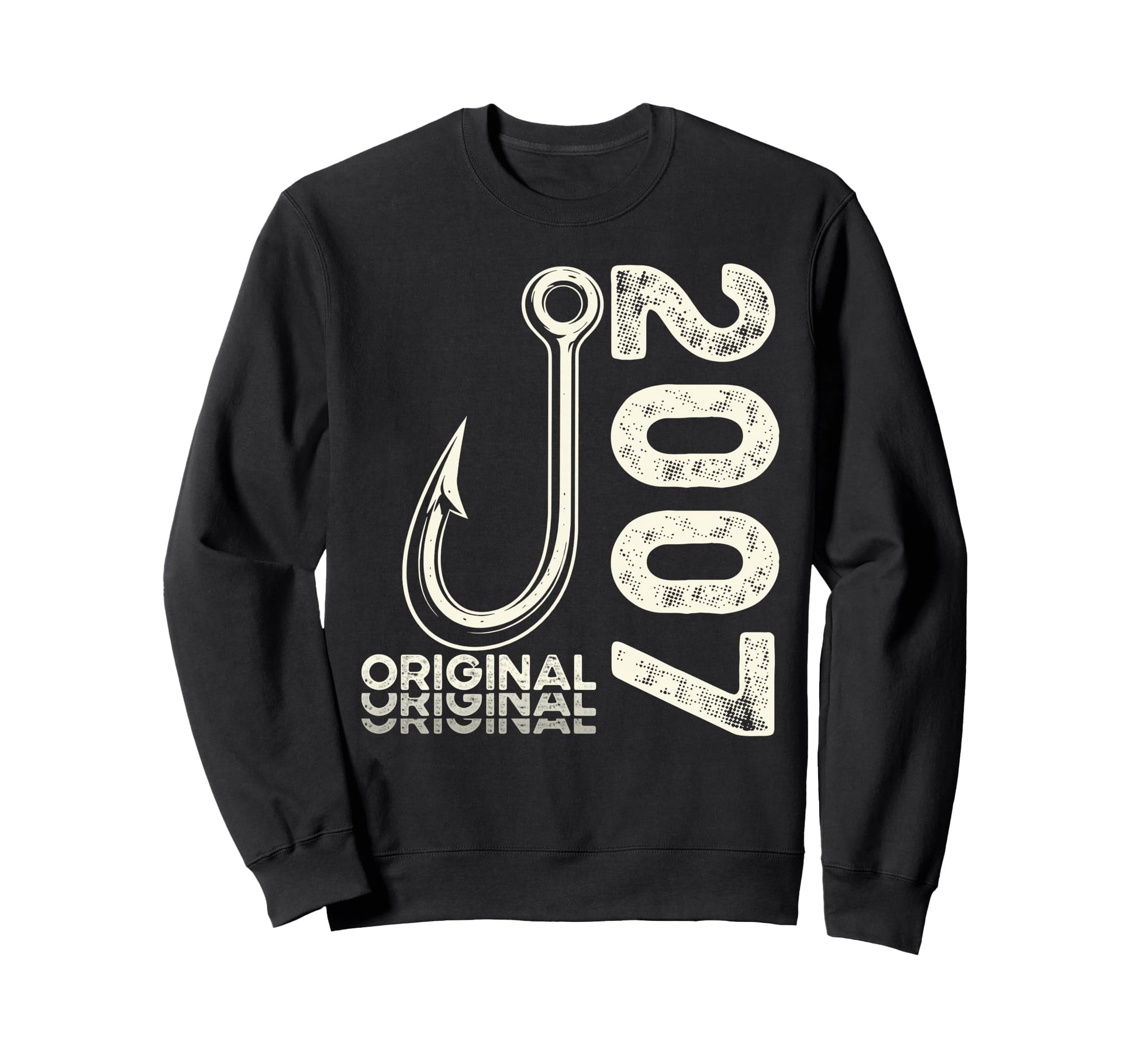 19Th Birthday Fishing Gift Original Sweatshirt - Trendy Graphic for Adults - T-Shirt, Sweatshirt, Hoodie