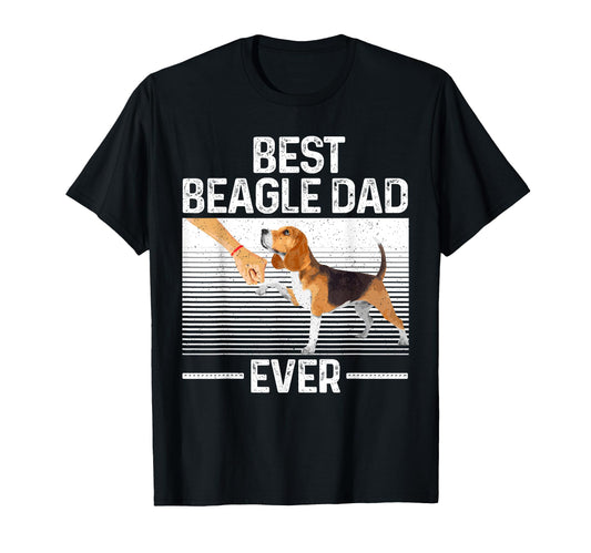 Best Beagle Dad Hound Dog Breed Beagle T-Shirt - Novelty Apparel Men Women - T-Shirt, Sweatshirt, Hoodie