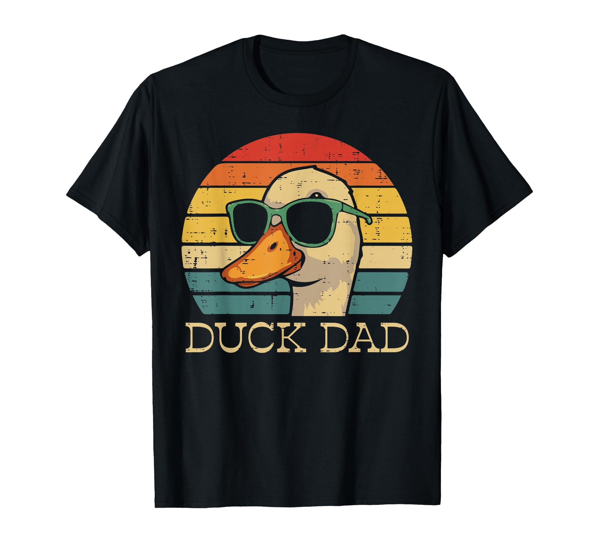 Fathers Day Duck Dad Goose Papa Daddy T-Shirt - Minimalist Print Unisex - T-Shirt, Sweatshirt, Hoodie