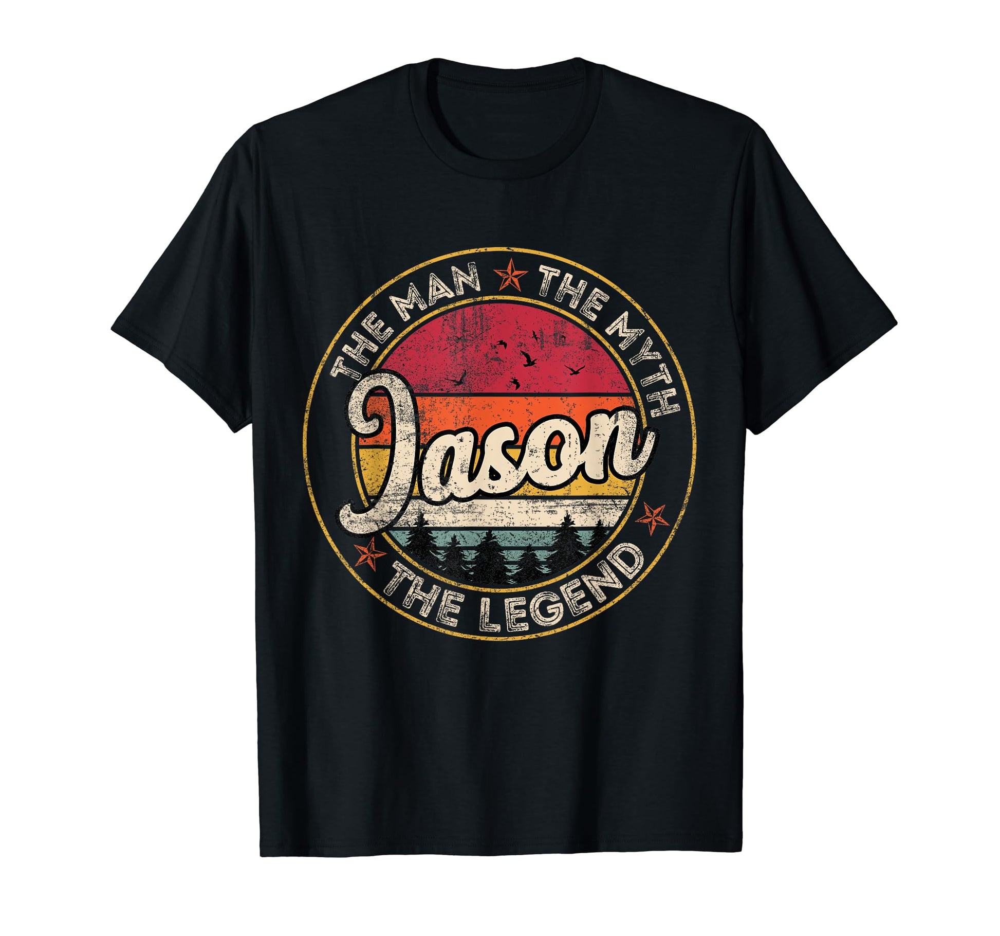 Jason Myth Legend Personalized Name T-Shirt - Aesthetic Graphic Unisex - T-Shirt, Sweatshirt, Hoodie