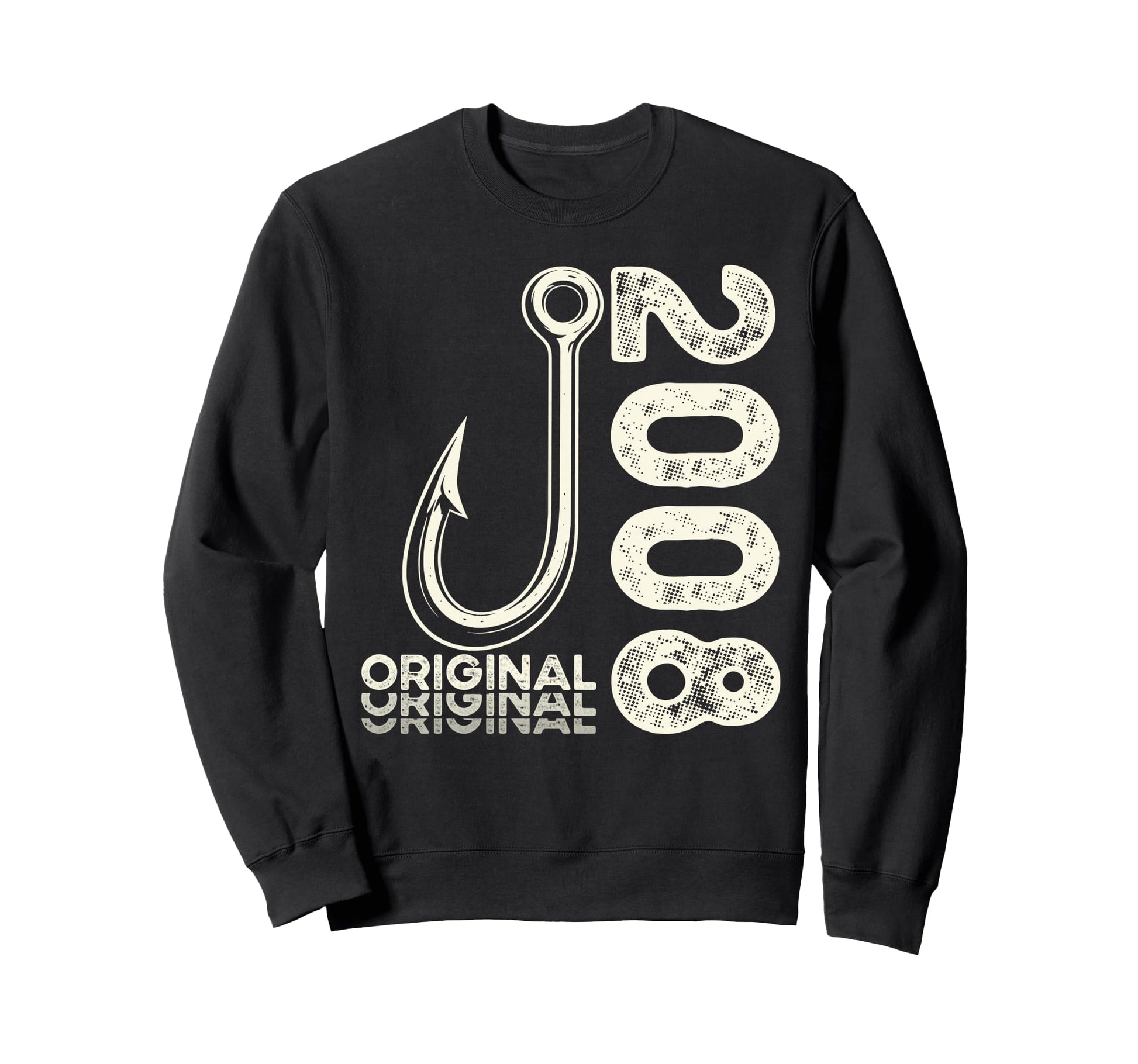 18Th Birthday Fishing Gift Original Sweatshirt - Trendy Graphic for Adults - T-Shirt, Sweatshirt, Hoodie