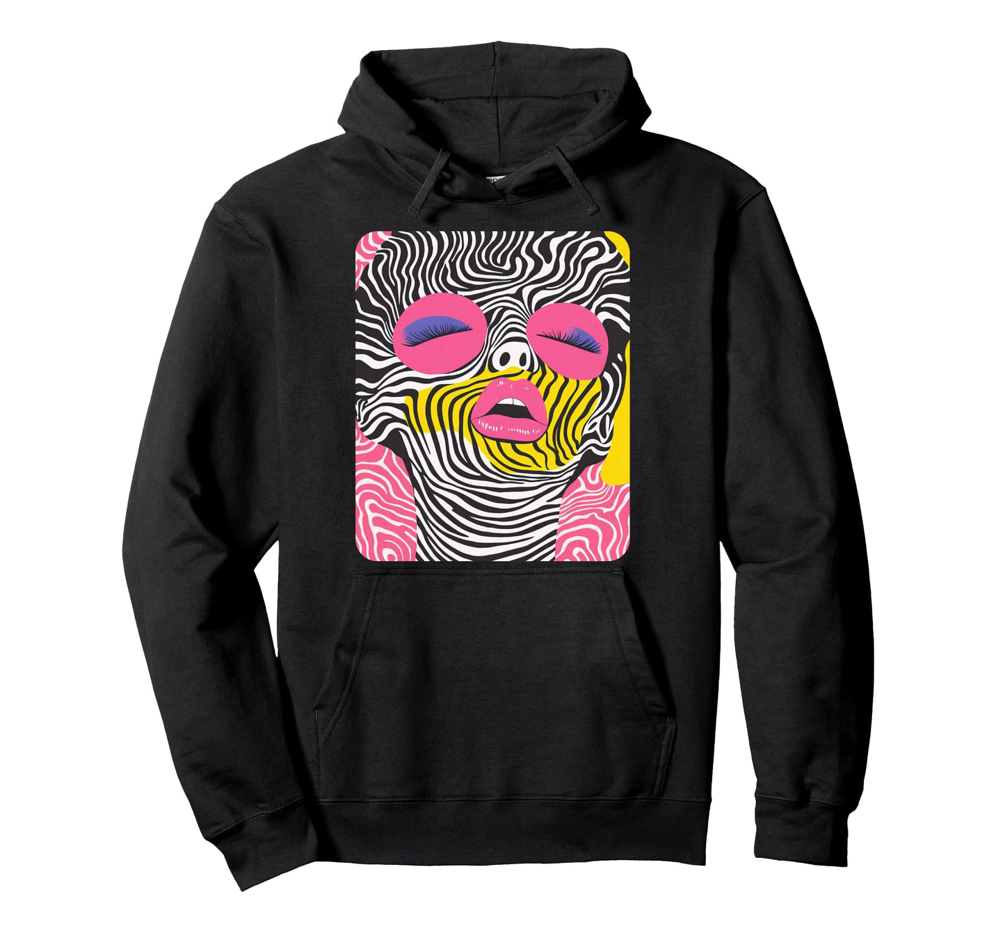 Pop Art Womens Hoodie - Graphic Print for Adults - T-Shirt, Sweatshirt, Hoodie