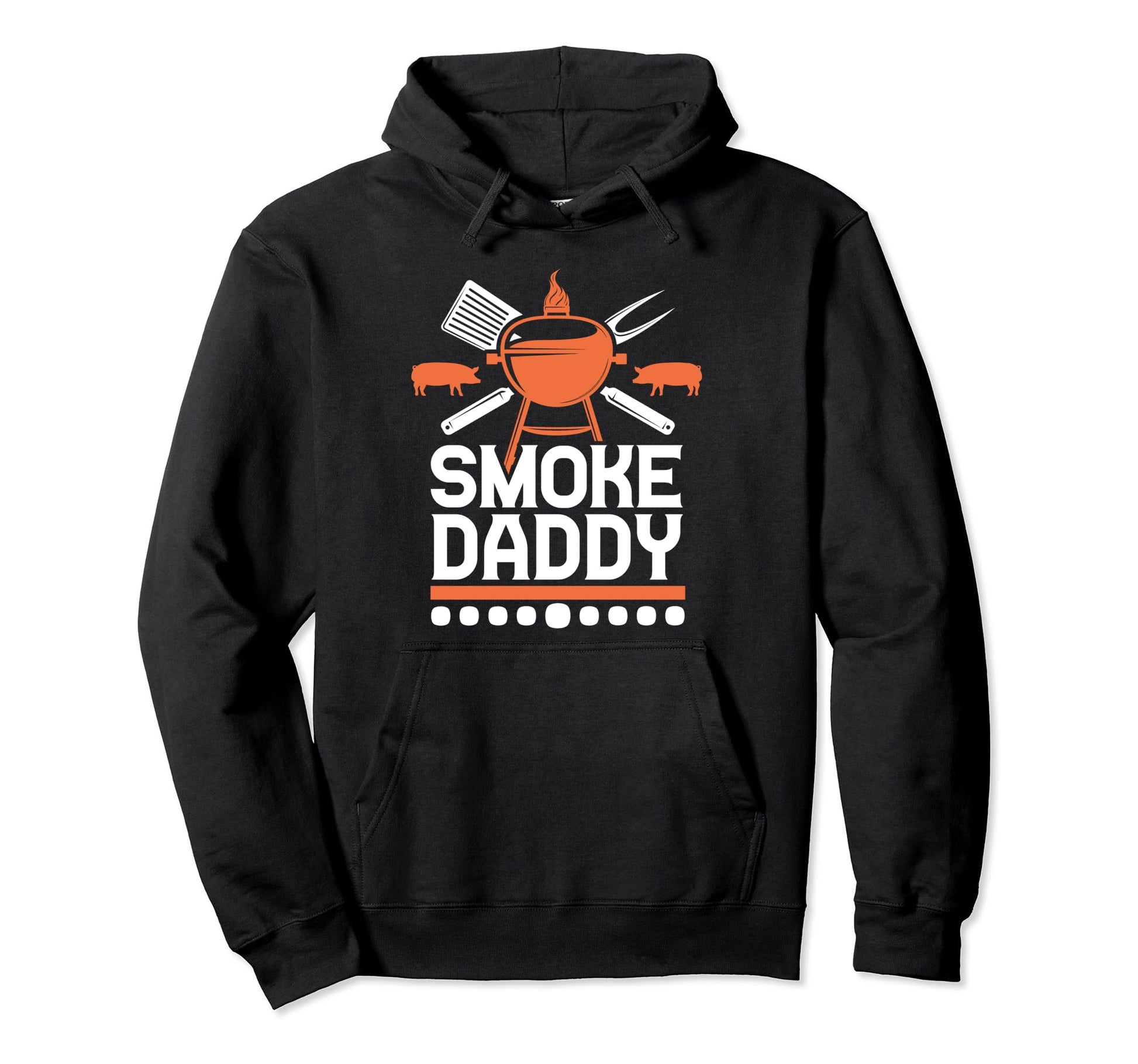 Smoke Daddy Funny Bbq Barbeque Lover Hoodie - Custom Art Print for Adults - T-Shirt, Sweatshirt, Hoodie