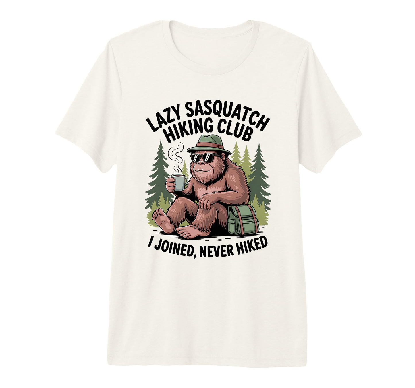 Funny Hiker Hikers Hiking Walking T-Shirt - Minimalist Print Men Women - T-Shirt, Sweatshirt, Hoodie