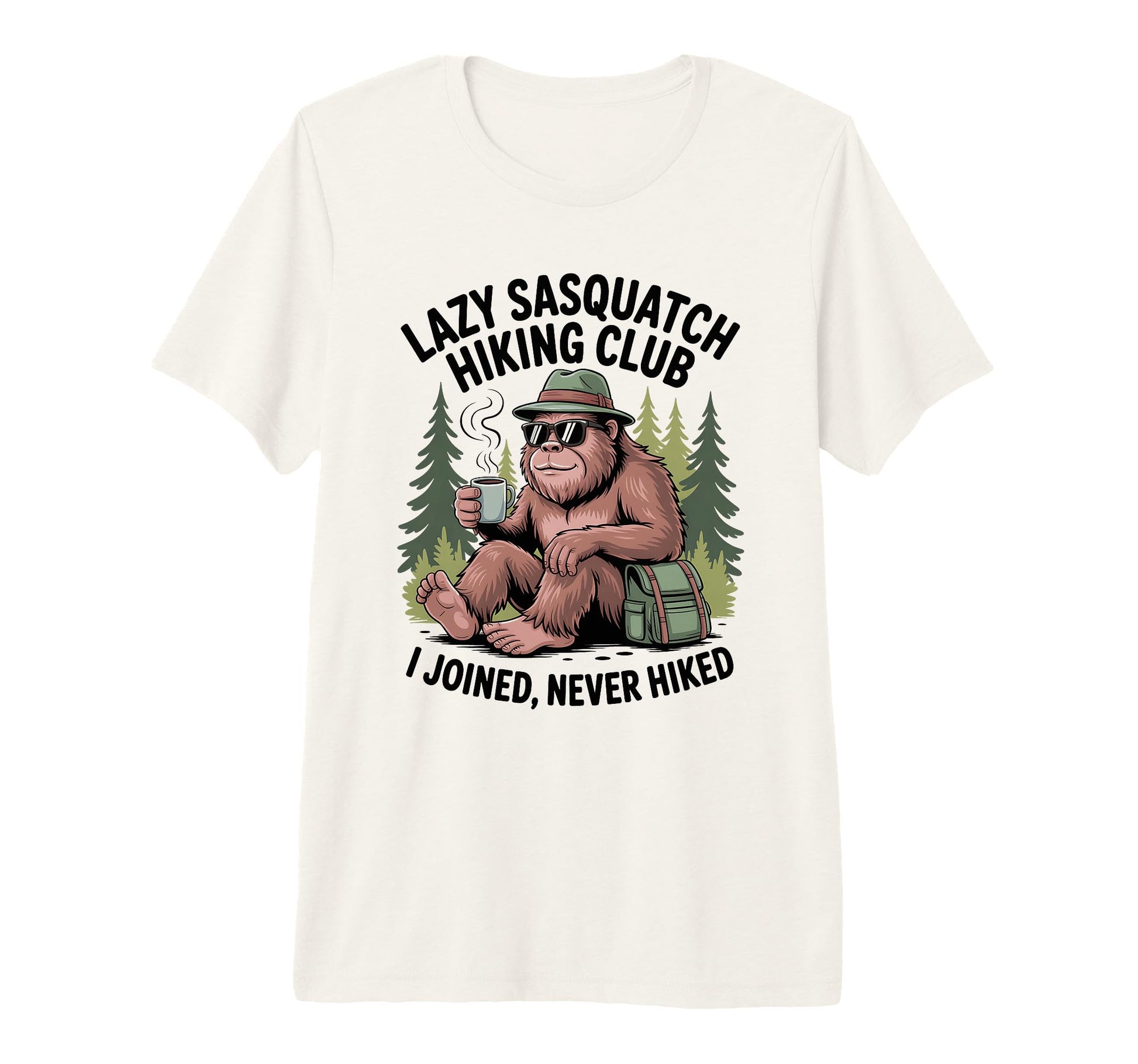 Funny Hiker Hikers Hiking Walking T-Shirt - Minimalist Print Men Women - T-Shirt, Sweatshirt, Hoodie