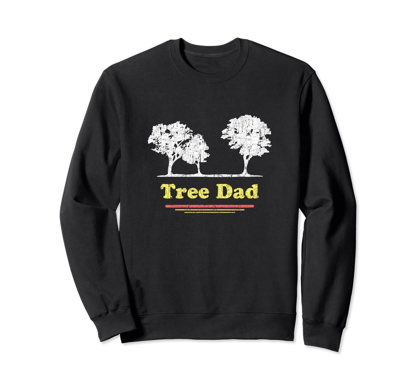 Tree Dad Funny Fathers Day Sweatshirt - Aesthetic Graphic for Adults - T-Shirt, Sweatshirt, Hoodie