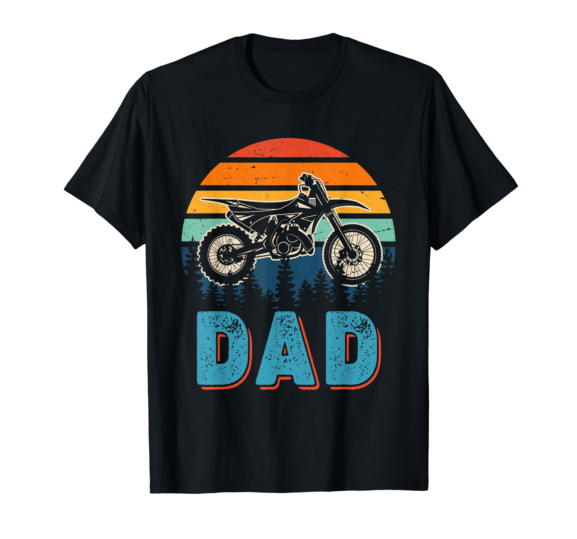 Dad Costume Dirt Bike Matching T-Shirt - Casual Everyday Wear for Adults - T-Shirt, Sweatshirt, Hoodie