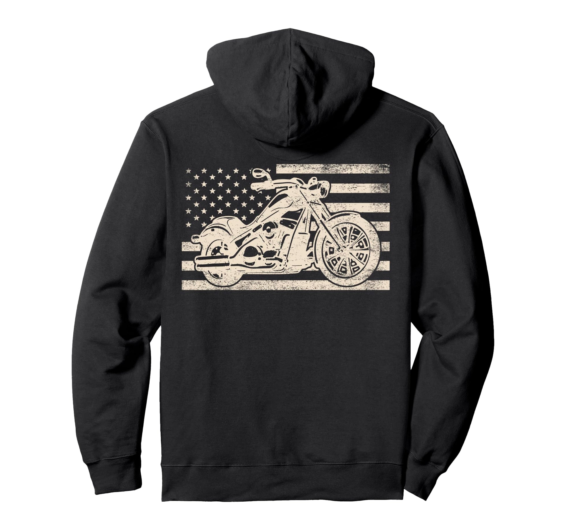 Road Trip Bike Rider Crew Usa American Hoodie - Novelty Apparel Men Women - T-Shirt, Sweatshirt, Hoodie