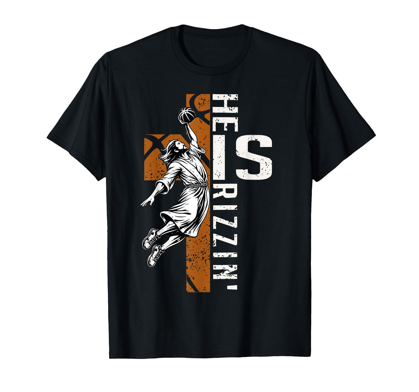 He Is Rizzin Christian Religious Faith T-Shirt - Novelty Apparel Unisex - T-Shirt, Sweatshirt, Hoodie