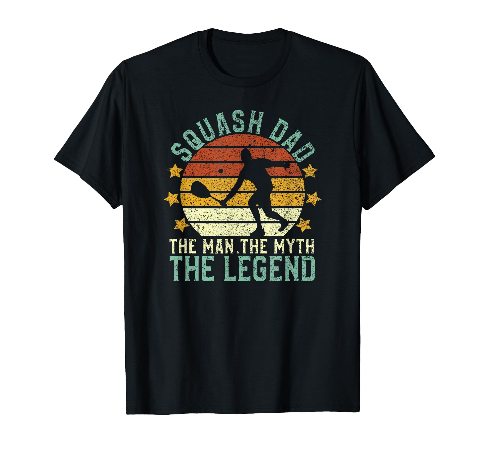 Squash Dad Myth Legend Funny Squash T-Shirt - Streetwear Style for Adults - T-Shirt, Sweatshirt, Hoodie
