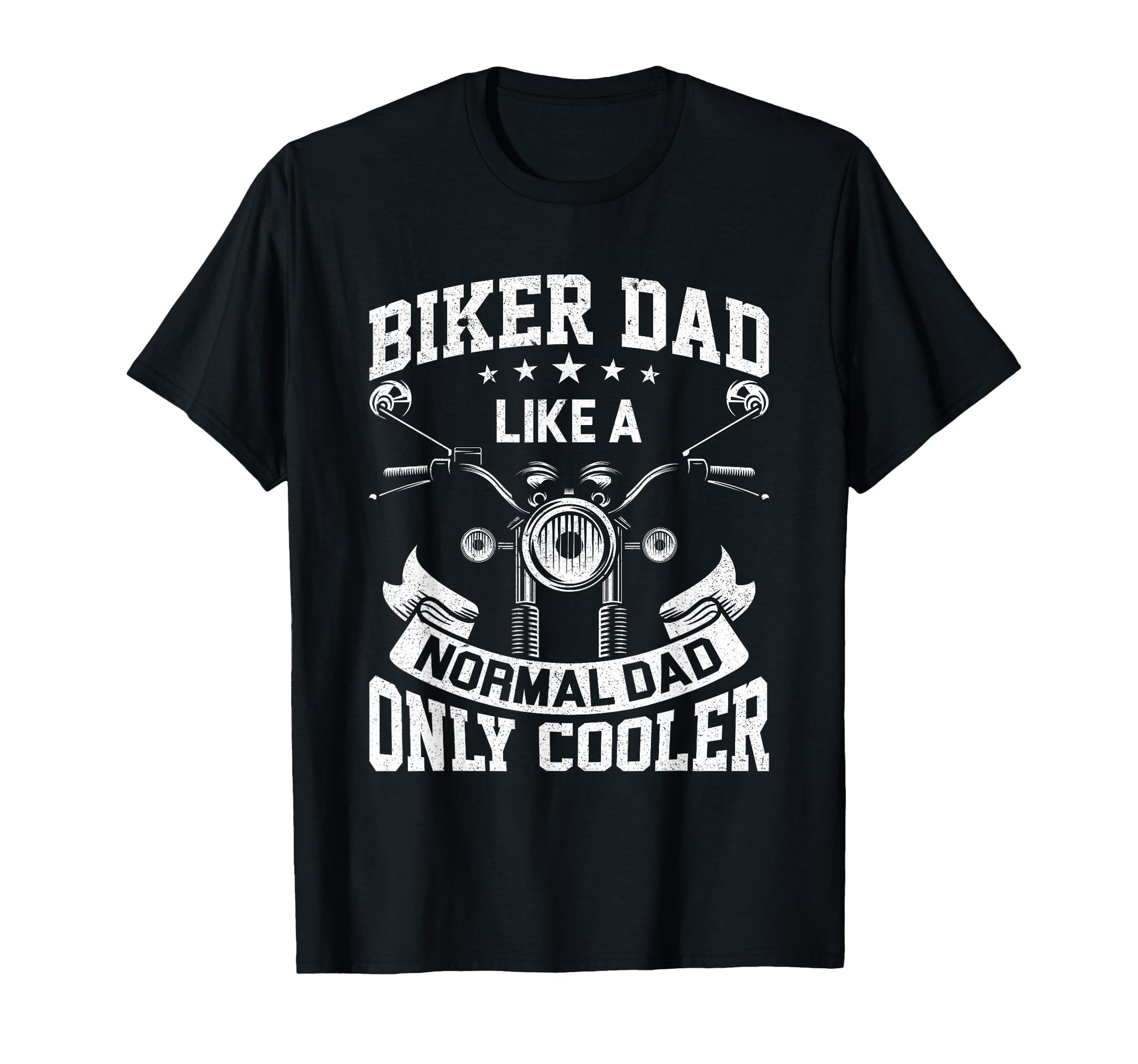 Biker Dad Motorcycle Fathers Day Fathers T-Shirt - Trendy Graphic Unisex - T-Shirt, Sweatshirt, Hoodie