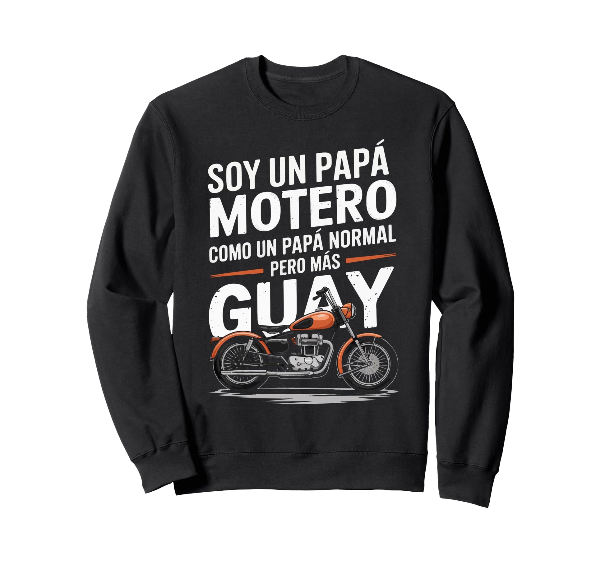 Dad Biker Funny Biker Gift Sweatshirt - Novelty Apparel for Adults - T-Shirt, Sweatshirt, Hoodie