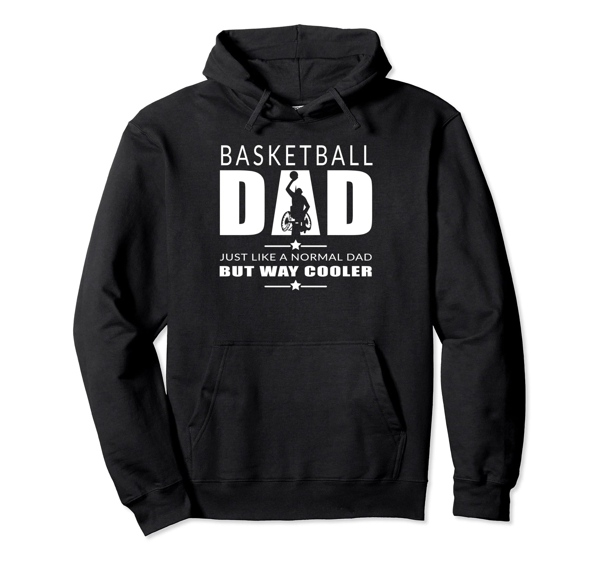 Basketball Dad Wheelchair Basketball Hoodie - Custom Art Print for Adults - T-Shirt, Sweatshirt, Hoodie