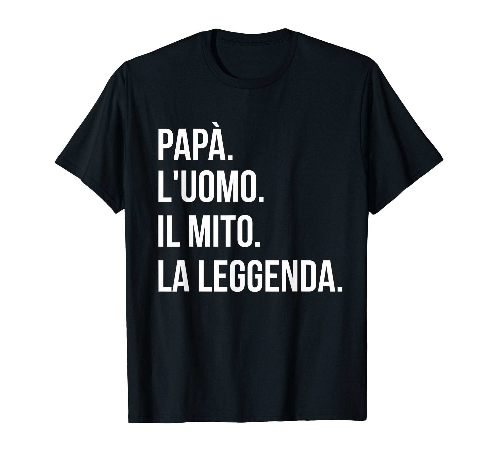 Mens Gifts Italian Dad Myth Legend T-Shirt - Unique Graphic Unisex - T-Shirt, Sweatshirt, Hoodie