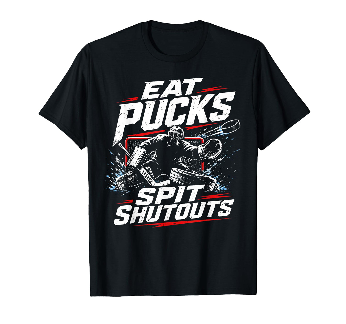 Ice Hockey Goalie Gifts Netminder Life Hoodie - Trendy Graphic for Adults - T-Shirt, Sweatshirt, Hoodie