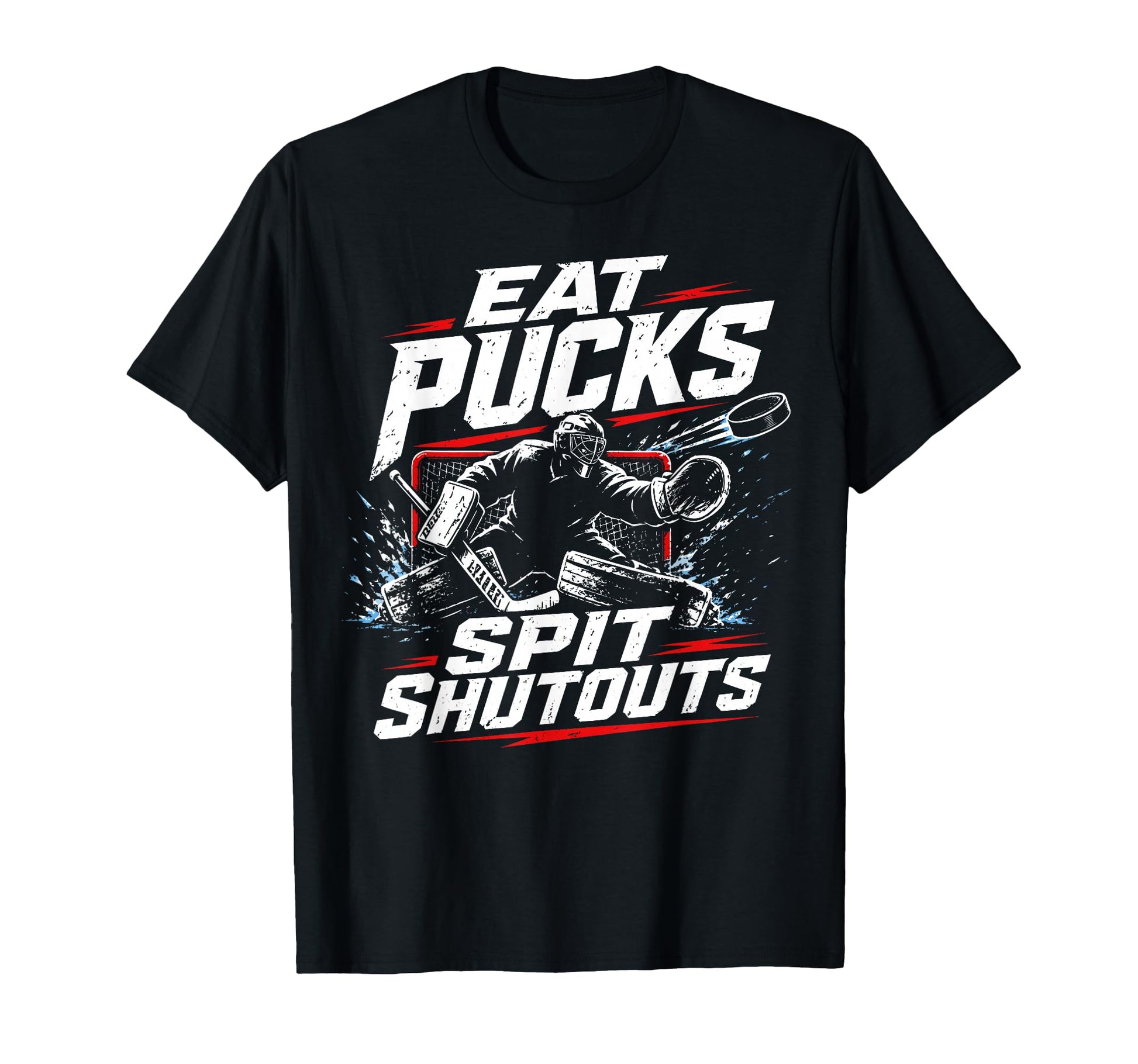 Ice Hockey Goalie Gifts Netminder Life Hoodie - Trendy Graphic for Adults - T-Shirt, Sweatshirt, Hoodie