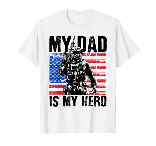 Army Dad Usa Flag Fathers Day 4Th July T-Shirt - Streetwear Style Unisex - T-Shirt, Sweatshirt, Hoodie