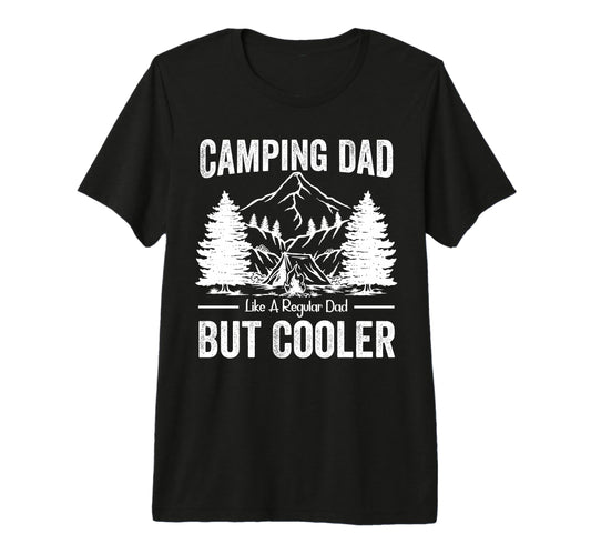 Camping Dad Outdoor Trip Mountain T-Shirt - Aesthetic Graphic Men Women - T-Shirt, Sweatshirt, Hoodie