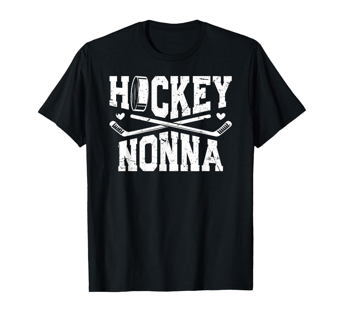 Hockey Nonna Grandma Nonna Hockey T-Shirt - Custom Art Print for Adults - T-Shirt, Sweatshirt, Hoodie