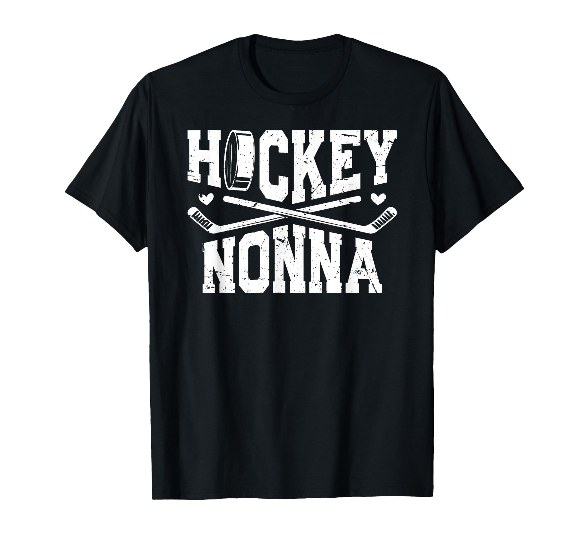 Hockey Nonna Grandma Nonna Hockey T-Shirt - Custom Art Print for Adults - T-Shirt, Sweatshirt, Hoodie