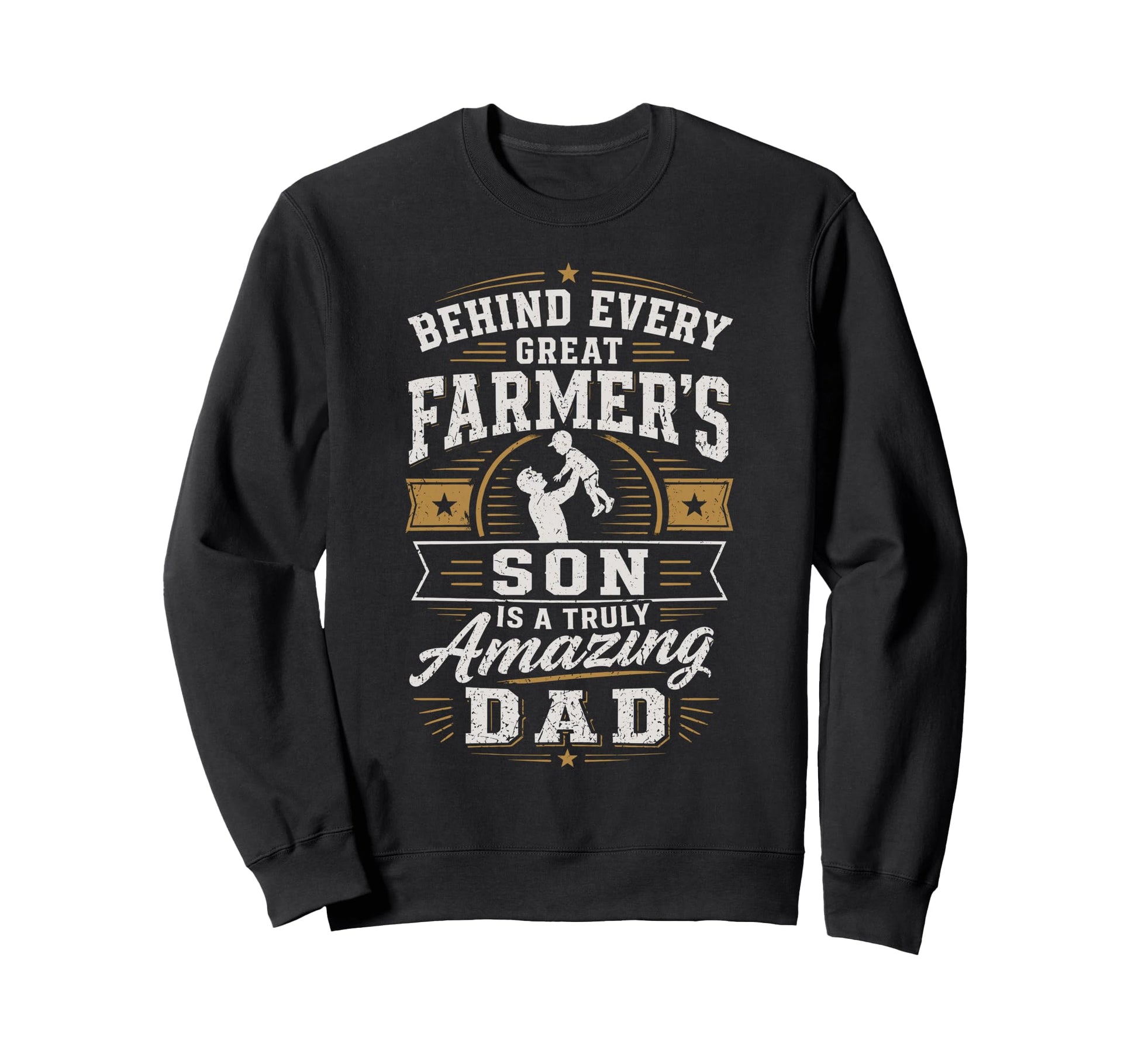 Farmer Son Amazing Dad Funny Sweatshirt - Casual Everyday Wear Unisex - T-Shirt, Sweatshirt, Hoodie