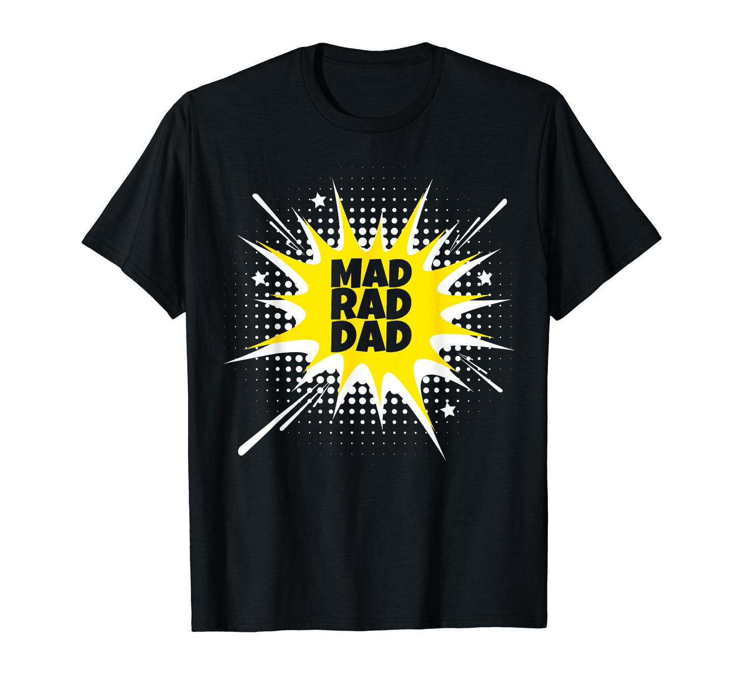 Comic Book Lover Fathers Day Gift Mad Rad T-Shirt - Unique Graphic Unisex - T-Shirt, Sweatshirt, Hoodie