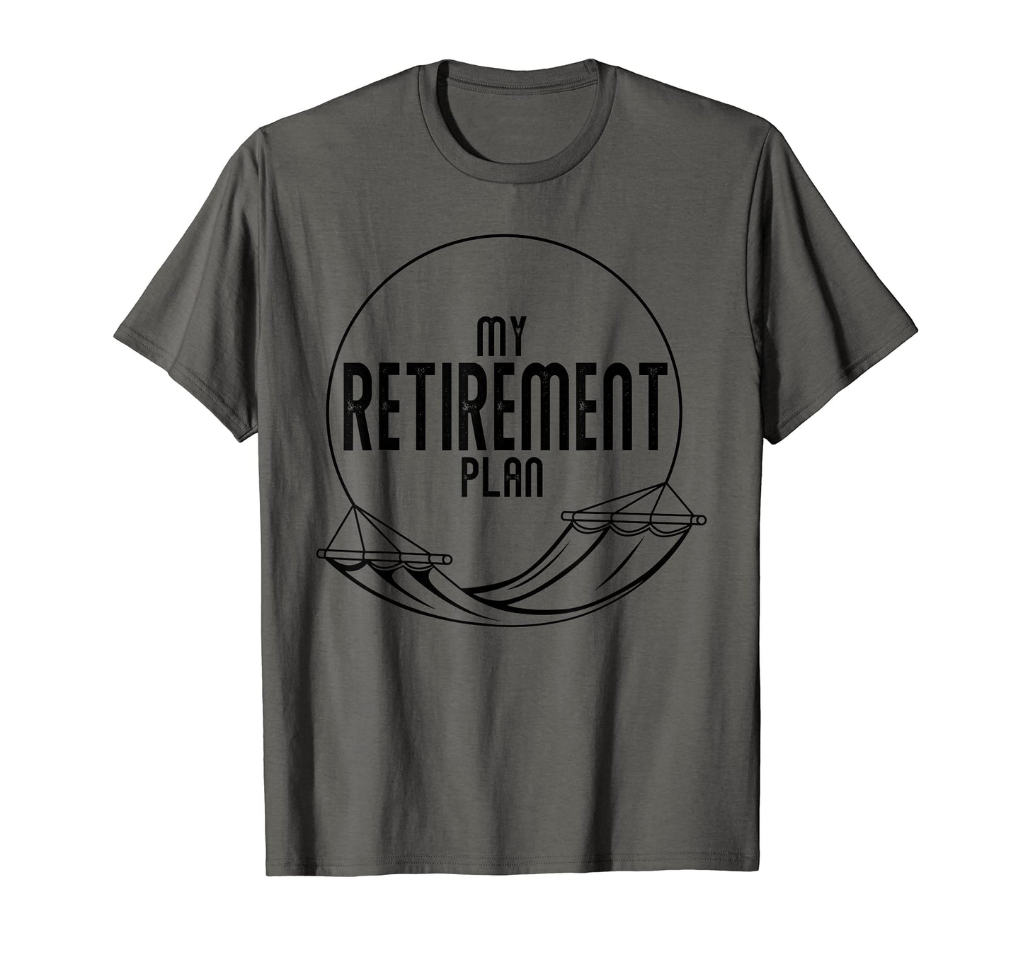 Retired Dad Mom Lying Hammock My T-Shirt - Custom Art Print Men Women - T-Shirt, Sweatshirt, Hoodie