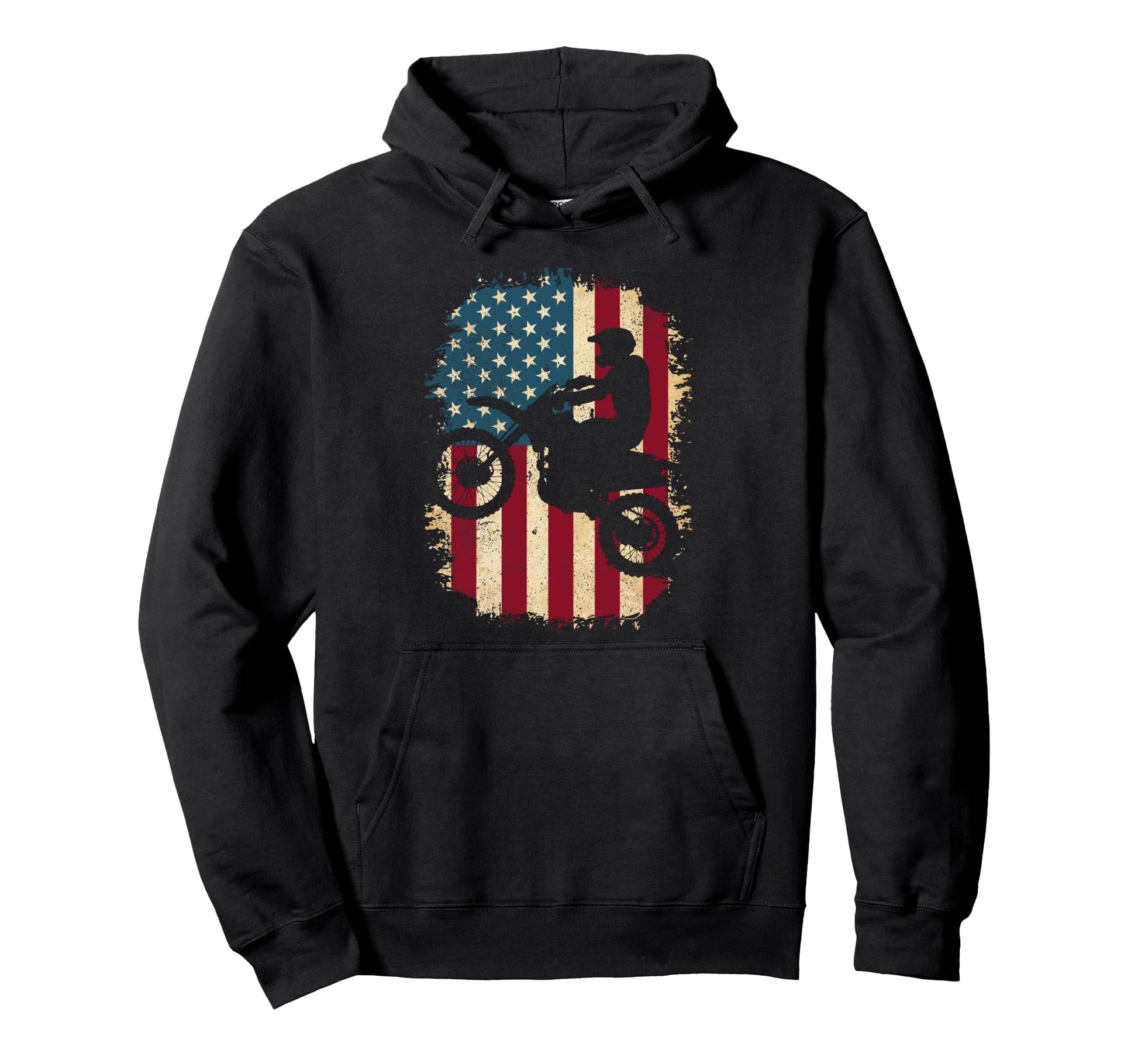 Dirt Bike Biker Motocross Motorcycle Hoodie - Novelty Apparel for Adults - T-Shirt, Sweatshirt, Hoodie