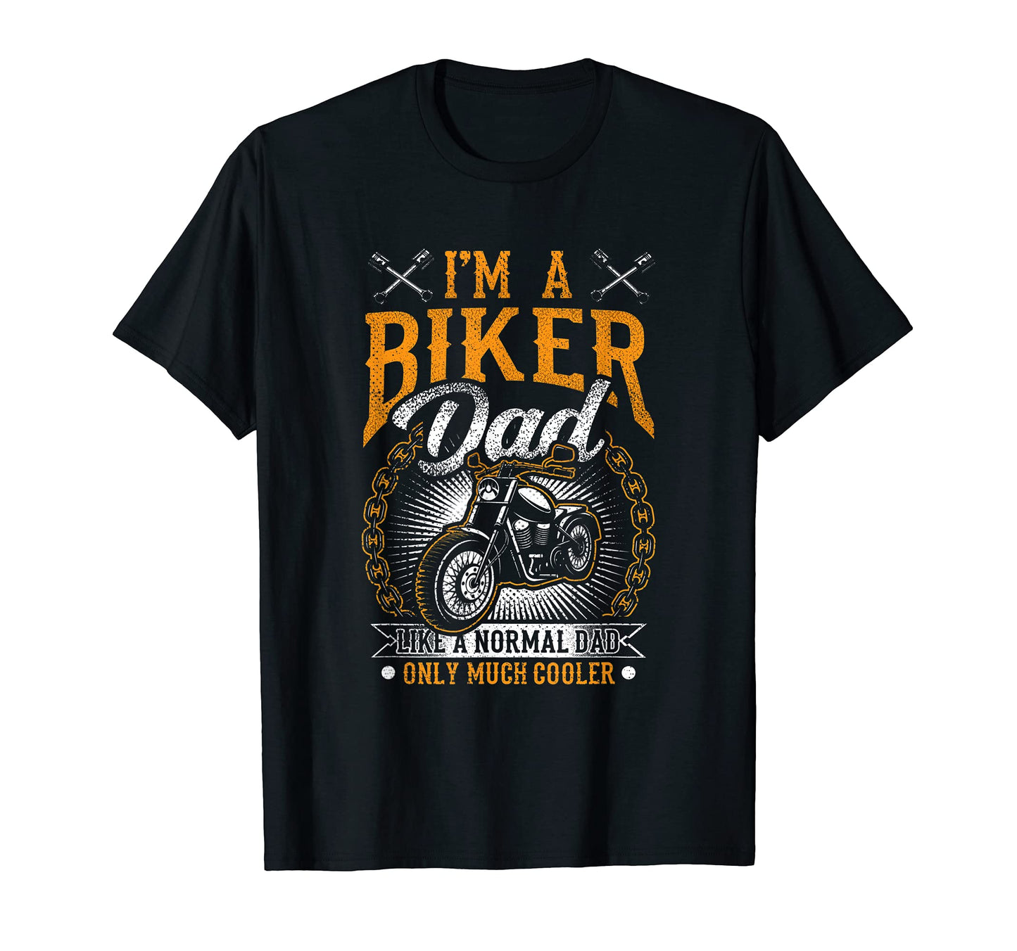 Im Biker Dad Funny Motorcycle Rider T-Shirt - Custom Art Print Men Women - T-Shirt, Sweatshirt, Hoodie