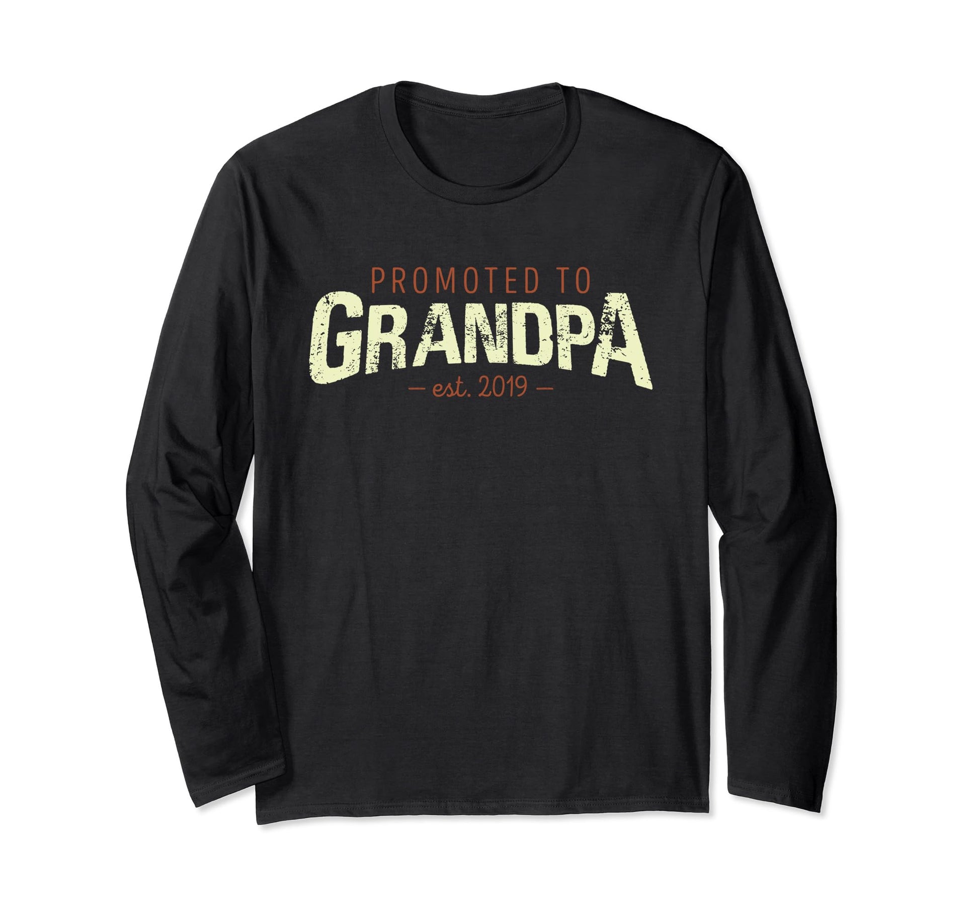 Promoted To Grandpa 2019 New Granddaddy T-Shirt - Custom Art Print Unisex - T-Shirt, Sweatshirt, Hoodie