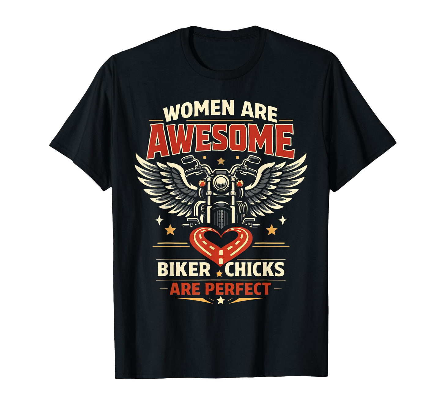 Motorcycle Biker Female Are T-Shirt - Novelty Apparel for Adults - T-Shirt, Sweatshirt, Hoodie