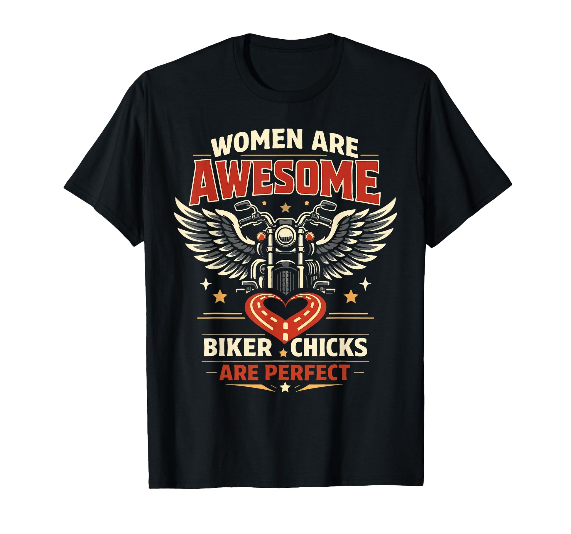 Motorcycle Biker Female Are T-Shirt - Novelty Apparel for Adults - T-Shirt, Sweatshirt, Hoodie