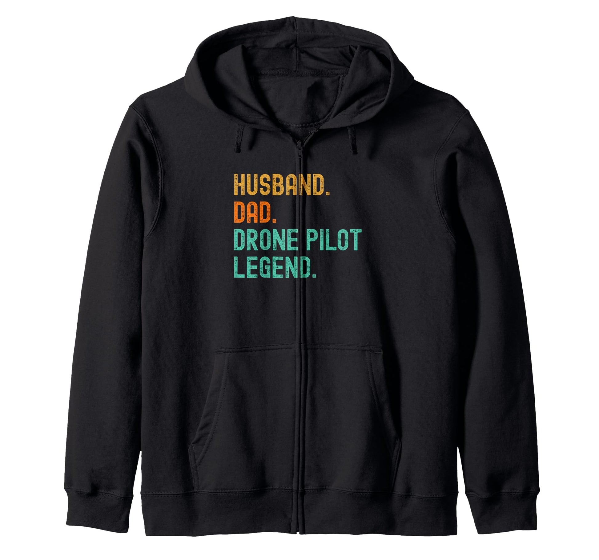 Drone Pilot Legend Husband Dad T T-Shirt - Casual Everyday Wear Men Women - T-Shirt, Sweatshirt, Hoodie